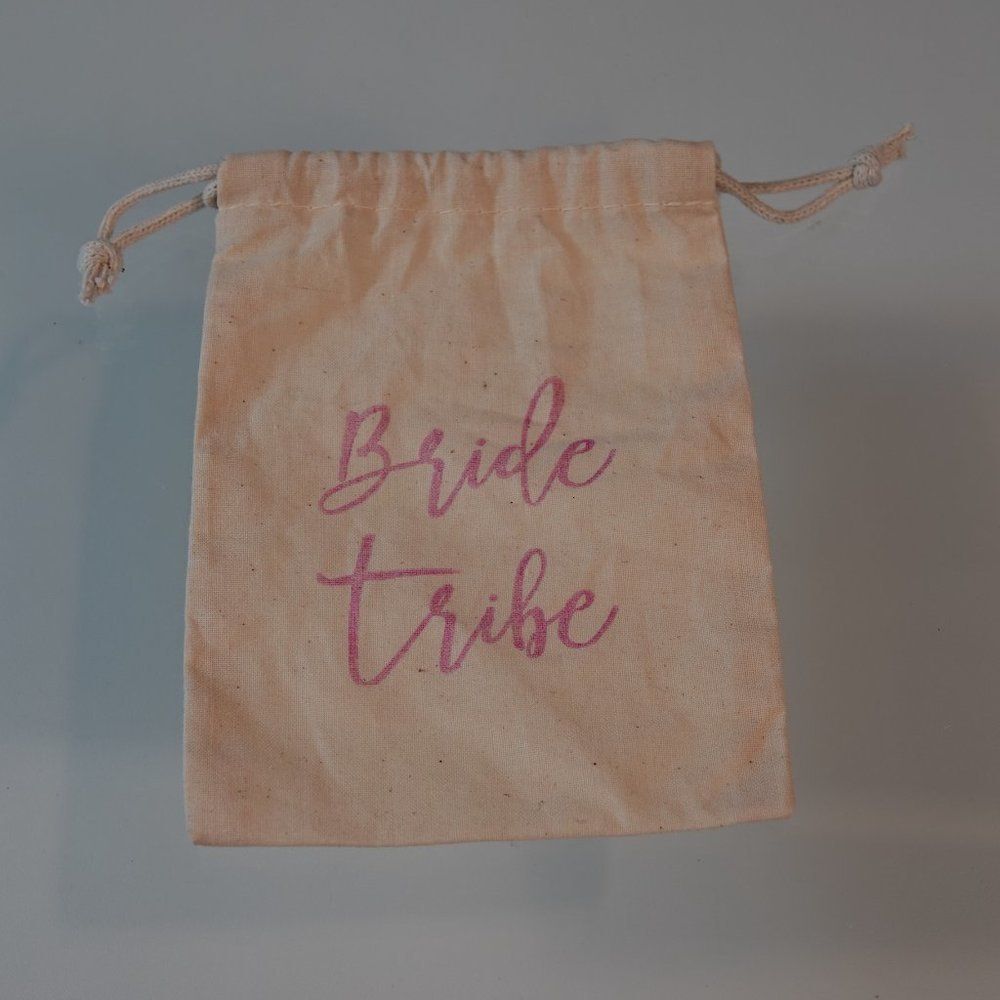 Bride Tribe Pouch Drawstring Bag - Picture 5 of 5